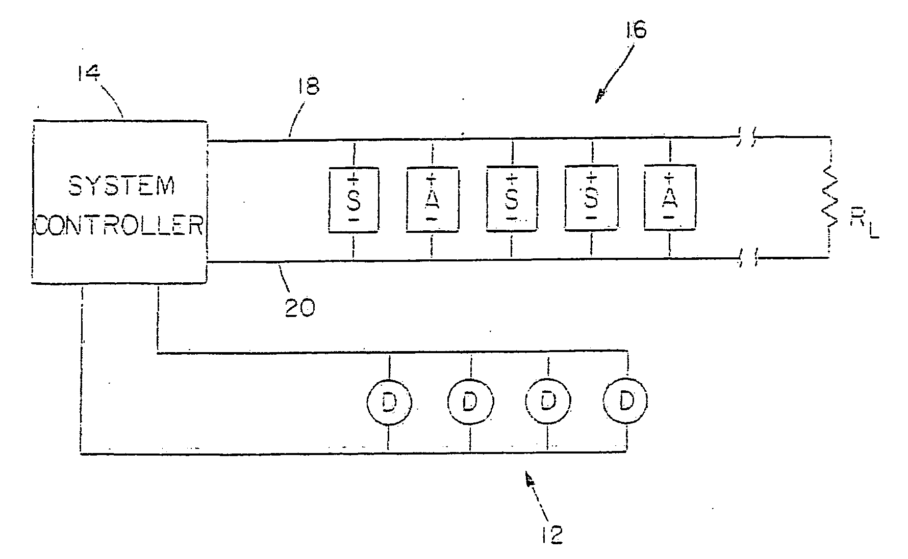 Building alarm system with synchronized strobes