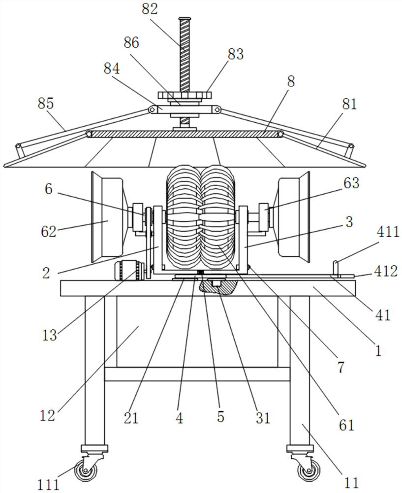 Movable tunnel exploration LED lamp