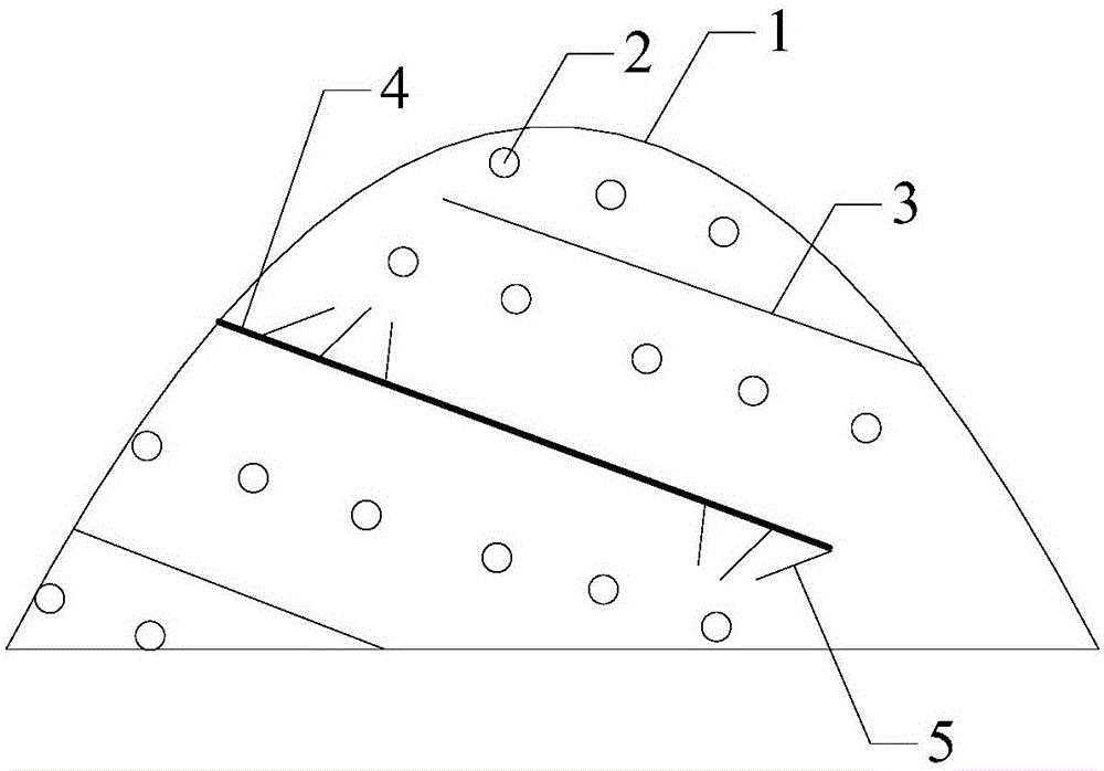 Method for planting bananas in drought-resisting slope