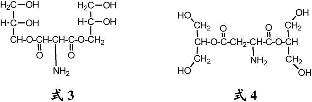 Application of glycerol aspartate for reducing release amount of phenol in cigarette smoke