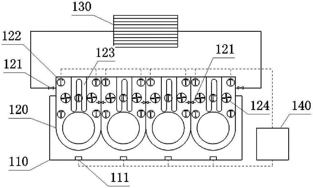 An engine electric heating system and control method