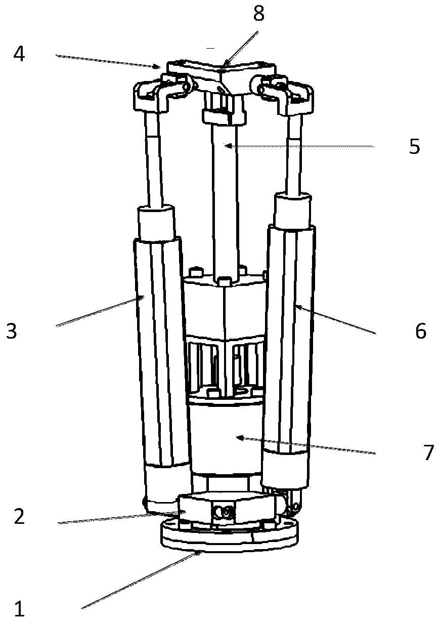 Series-parallel connection ball joint device