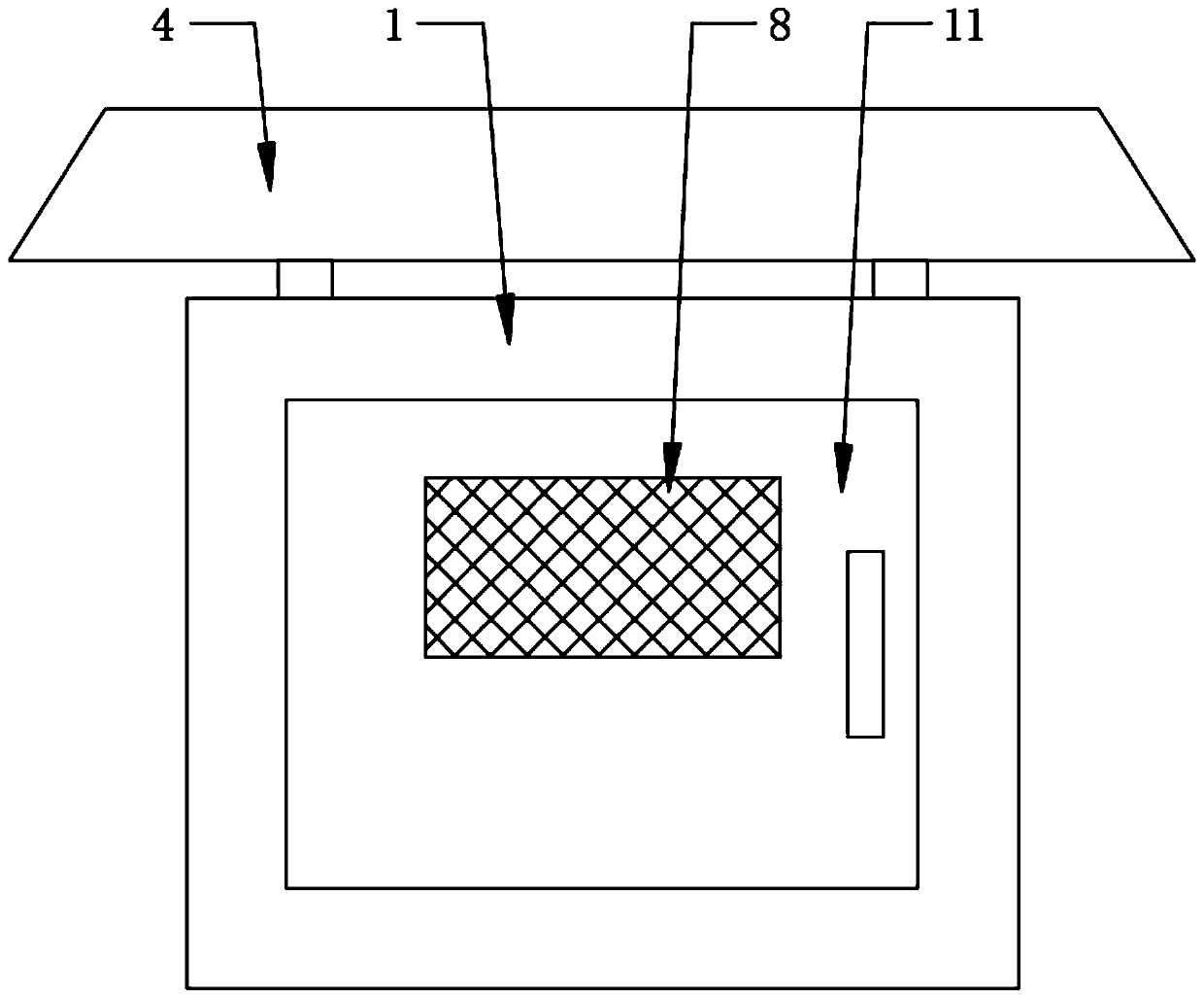 Moisture-proof and shock-absorbing communication equipment