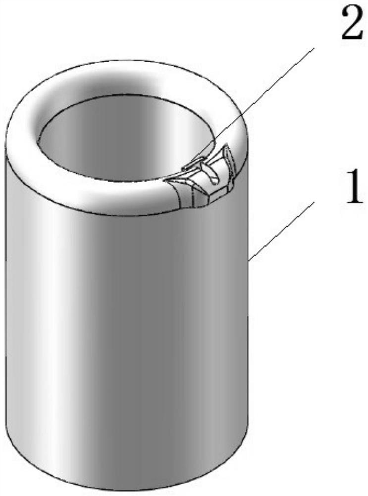 A refining method for yttrium-containing zirconium-based amorphous alloy material