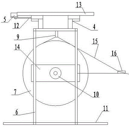 Transmission line flying stringing device