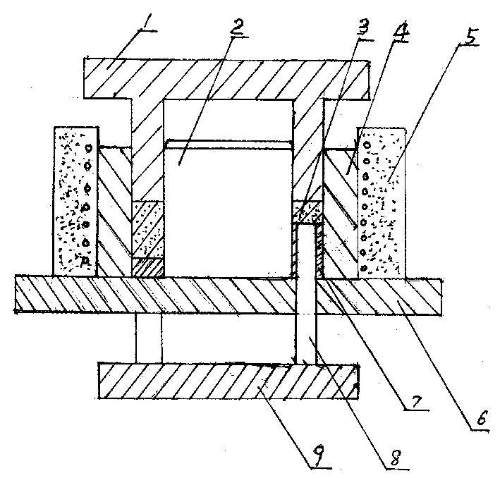 Copper alloy bearing holding frame and its preparation method