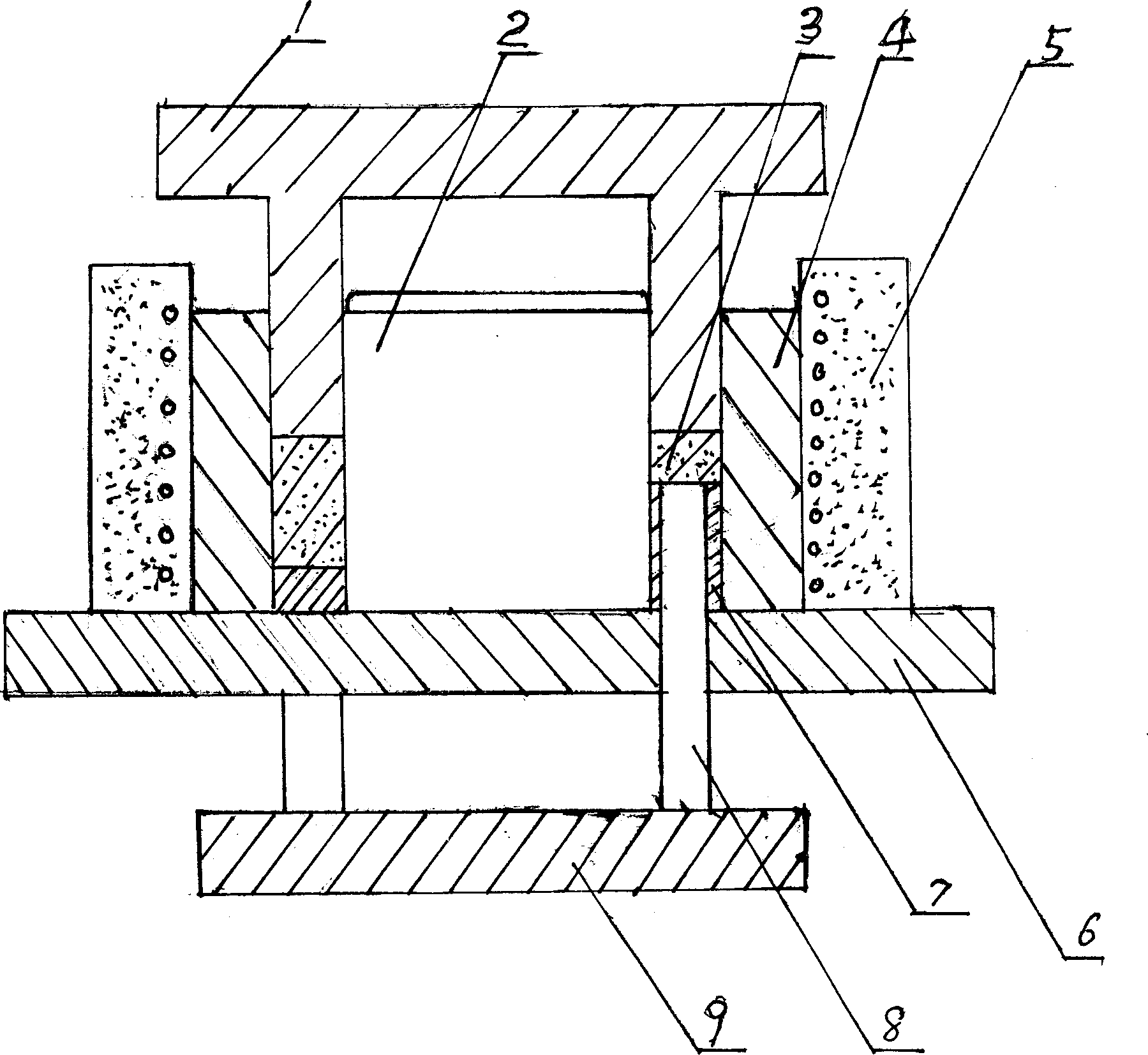 Copper alloy bearing holding frame and its preparation method