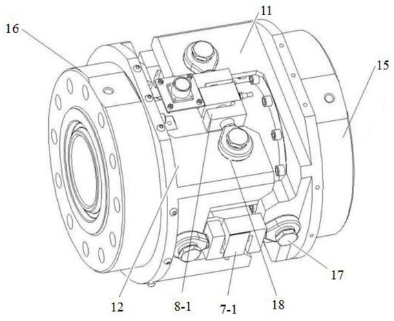 Device and method for detecting push-pull force and torque of horizontal section of coiled tubing used in experiments