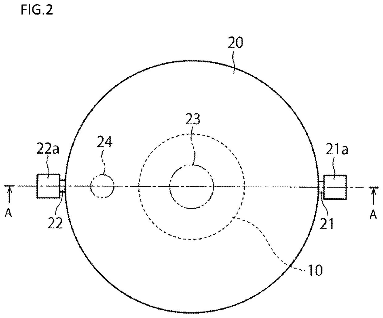 Closed culture vessel for adherent cells