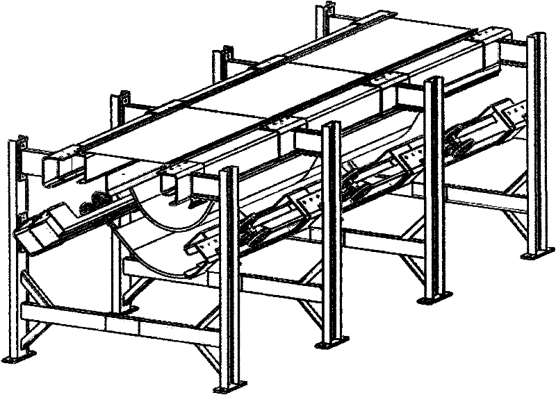 Track hanging conveyor