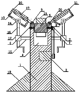 Log conveying device
