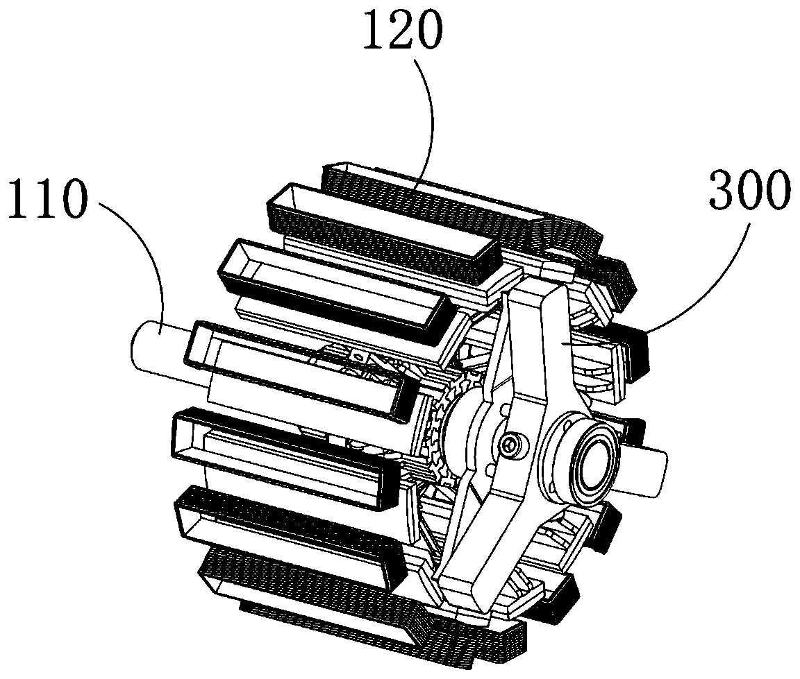 Generator magnetic flux adjusting assembly