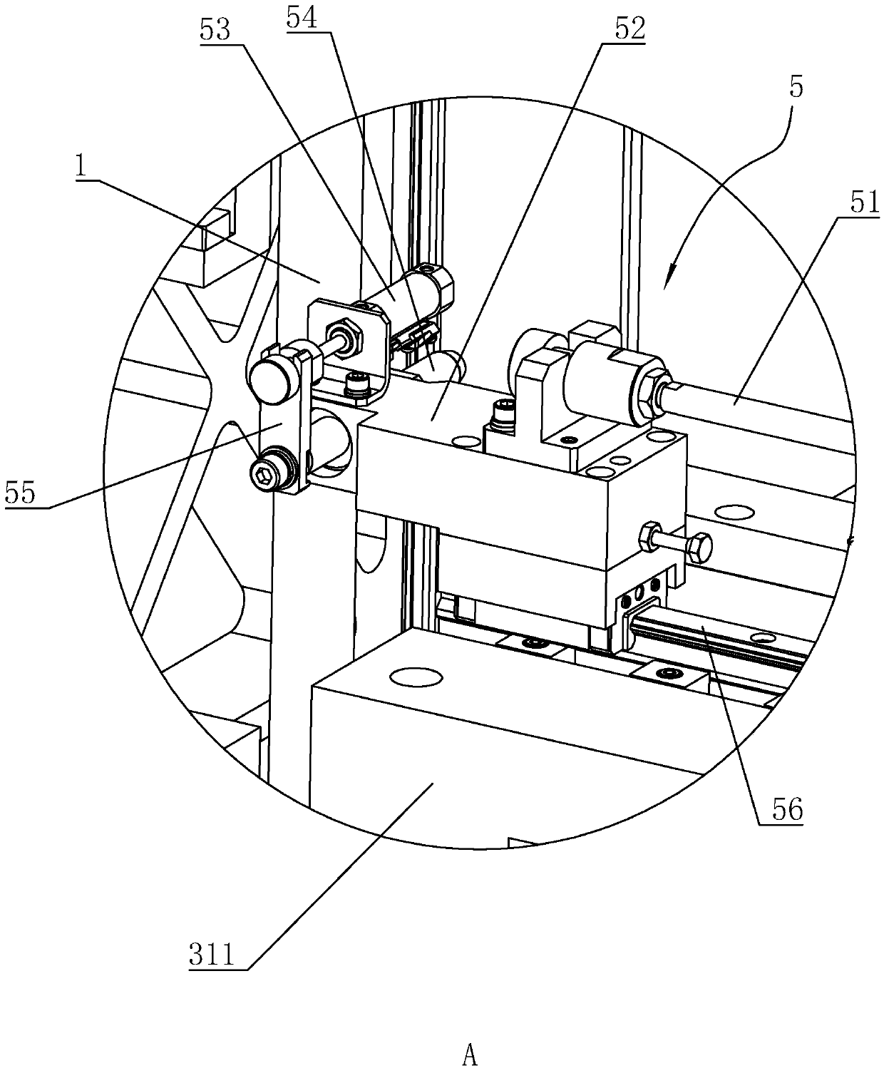 Bearing press suitable for different dies