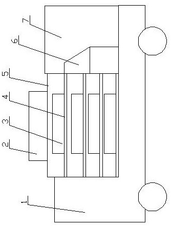 High-voltage transmission line anti-wind deflection device