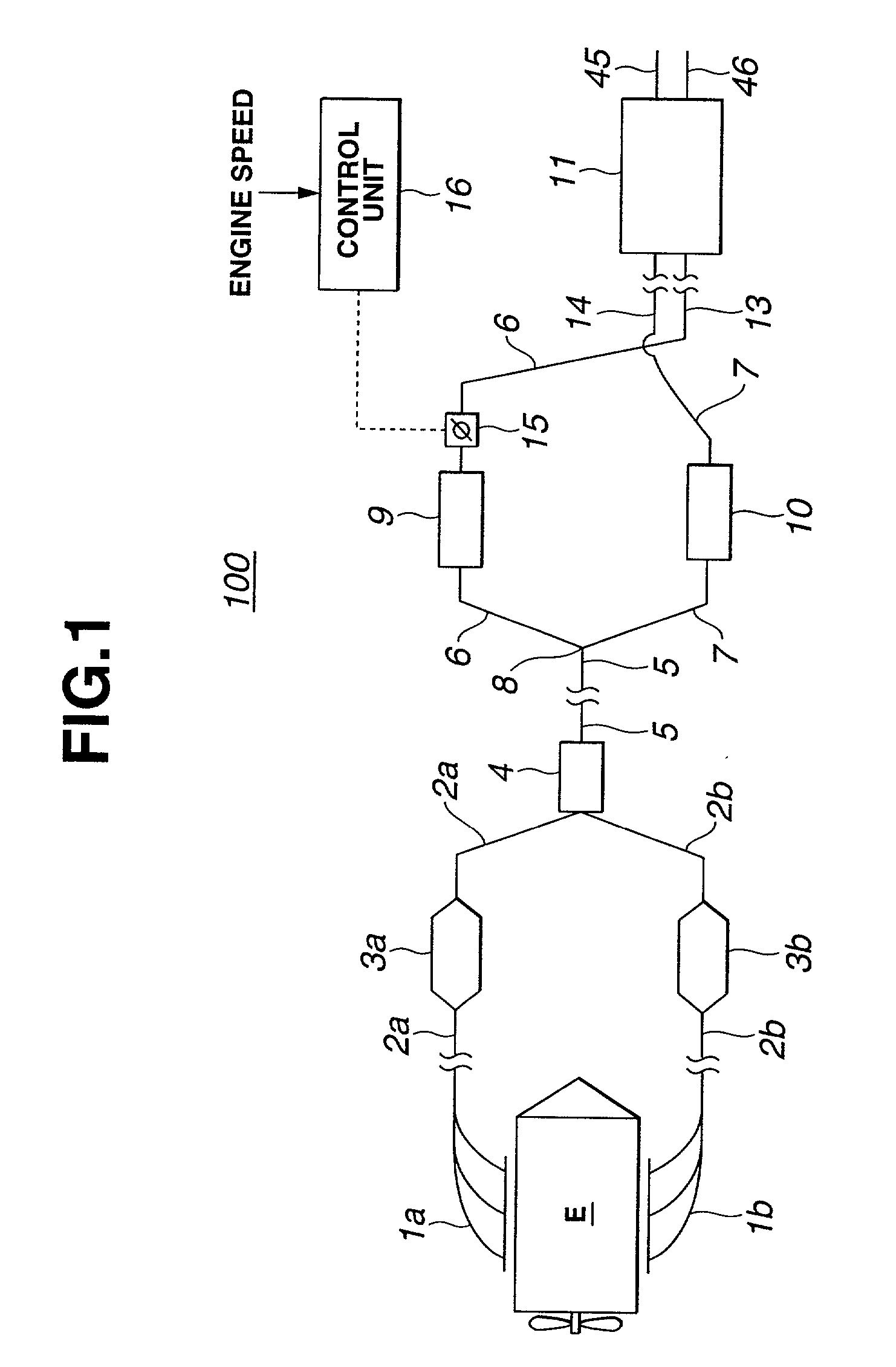 Controllable muffler system for internal combustion engine