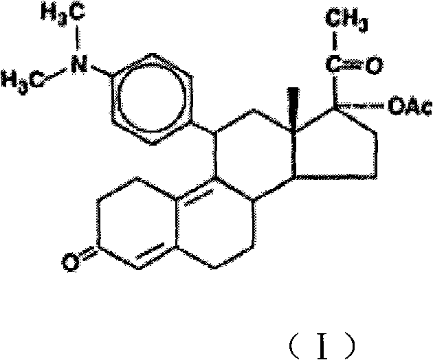 Method for purifying ulipristal serving as synthetic progesterone receptor regulator