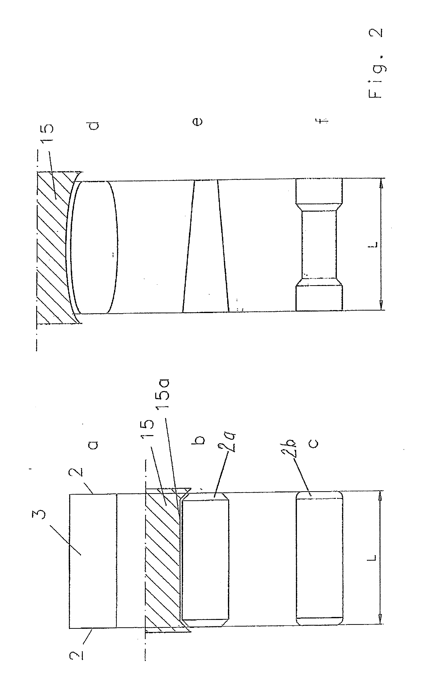 Method and grinding machine for the complete grinding of short and/or rod-shaped workpieces