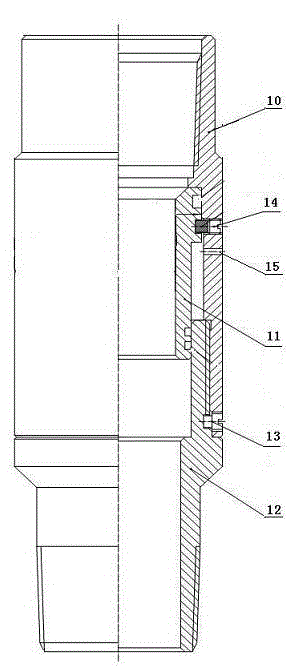 Horizontal well volume fracturing tubular column and method based on conventional oil tube pressure dragging