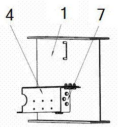 Assembled semi-trailer frame