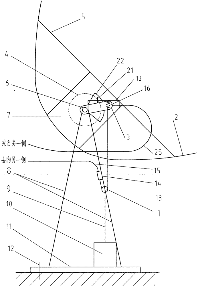 Sun-tracking mechanism with interlocking one-way ratchet and double-sided drive