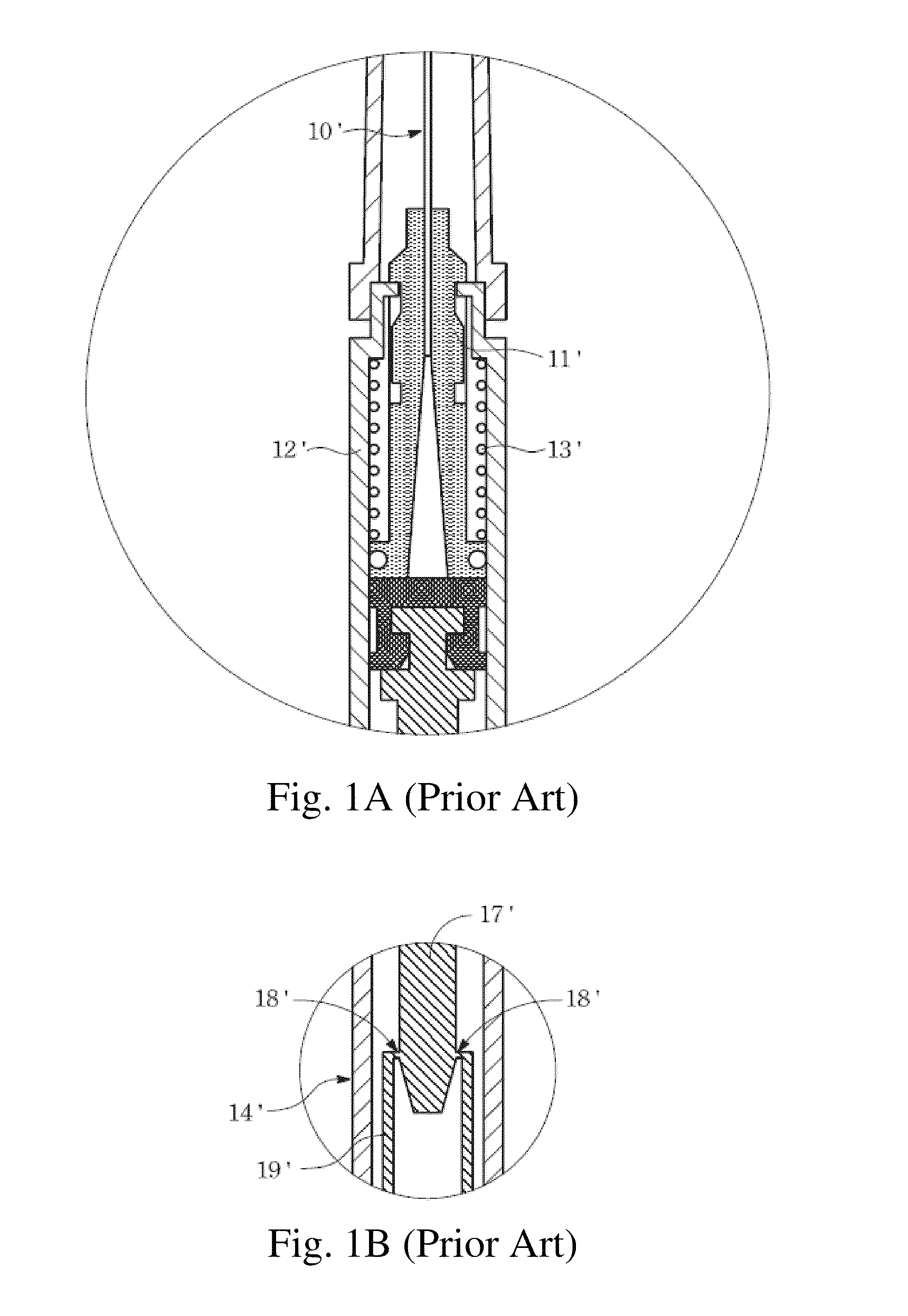 Automatically retractable safety injector for non-liquid material