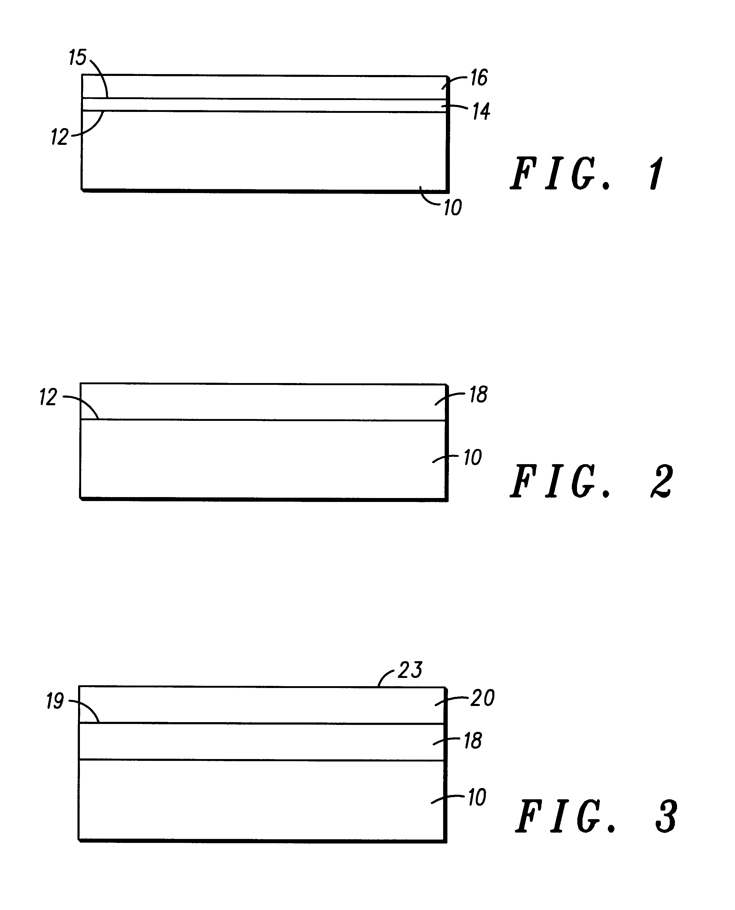 Method for fabricating a semiconductor structure with reduced leakage current density