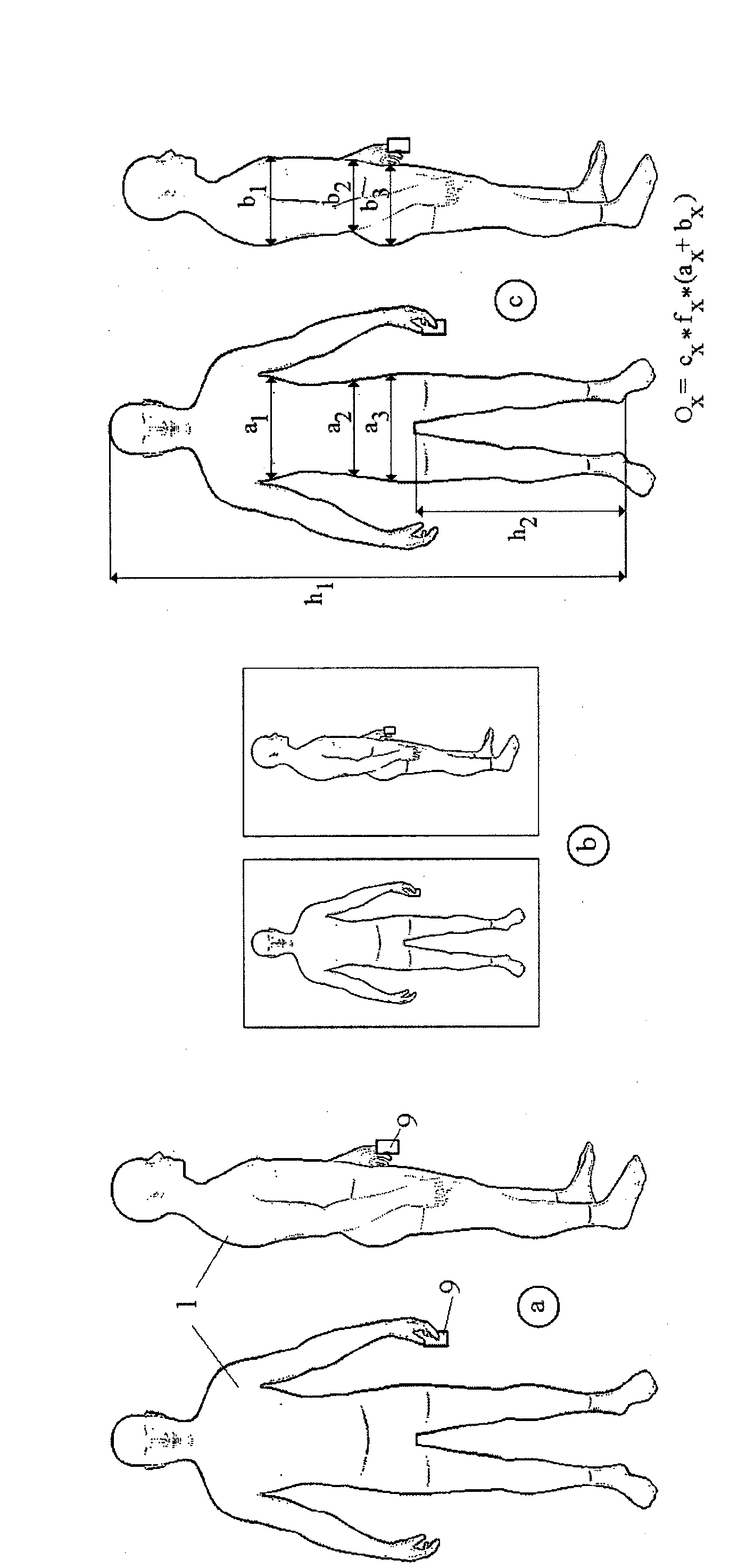 Method for remotely determining clothes dimensions
