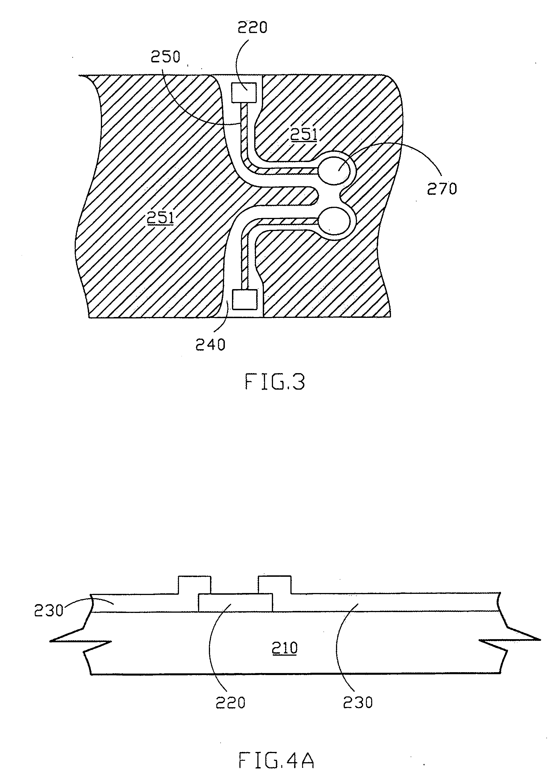 Structure and method of forming metal buffering layer
