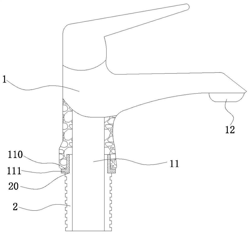 Ceramic faucet and manufacturing method thereof