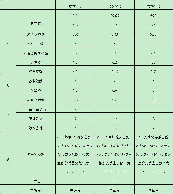 A kind of composite biological enzyme medical repair mask and preparation method thereof