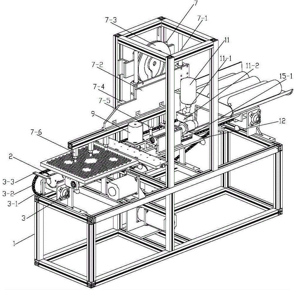 Full-automatic capsule strain machine