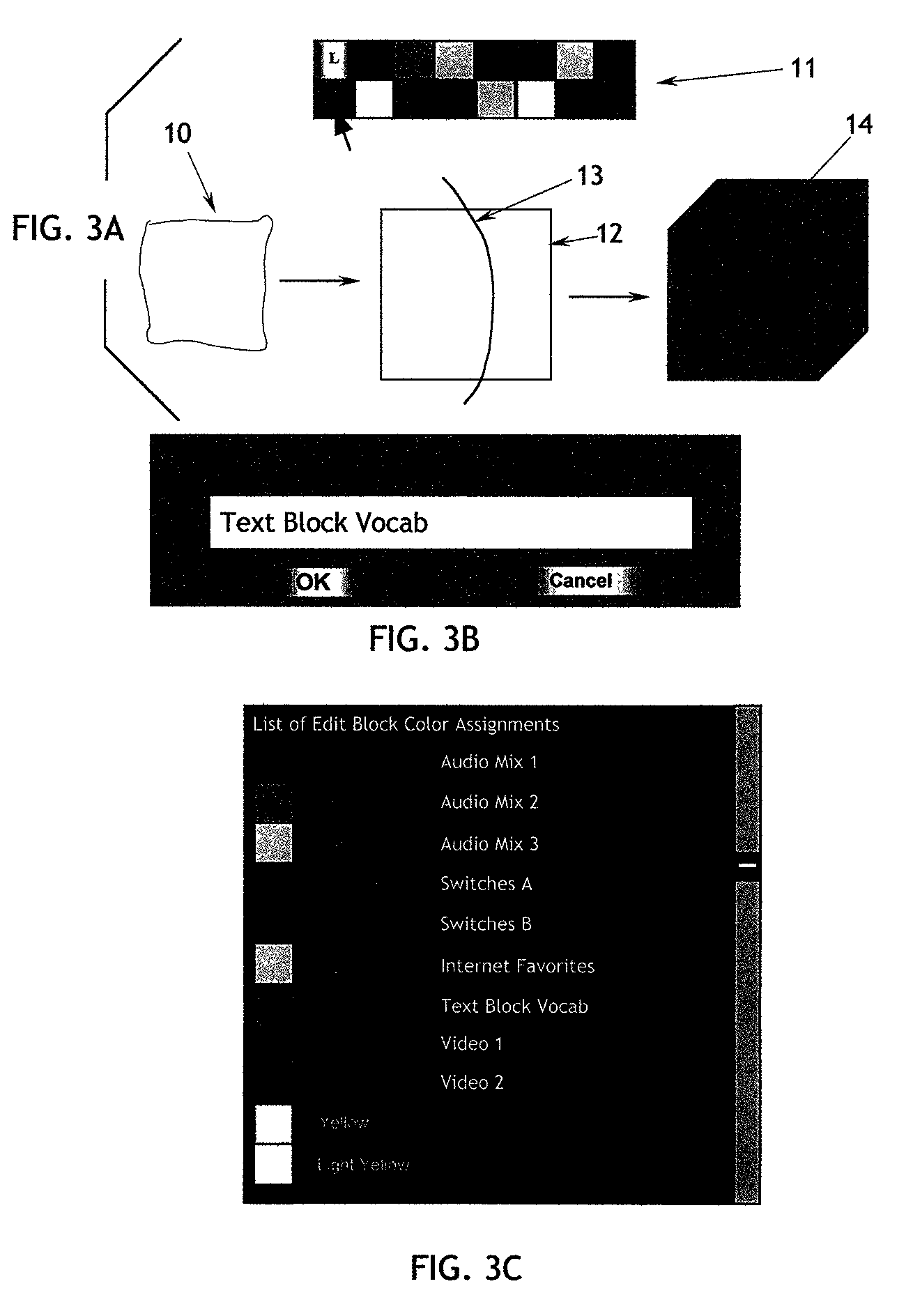 Storage/display/action object for onscreen use