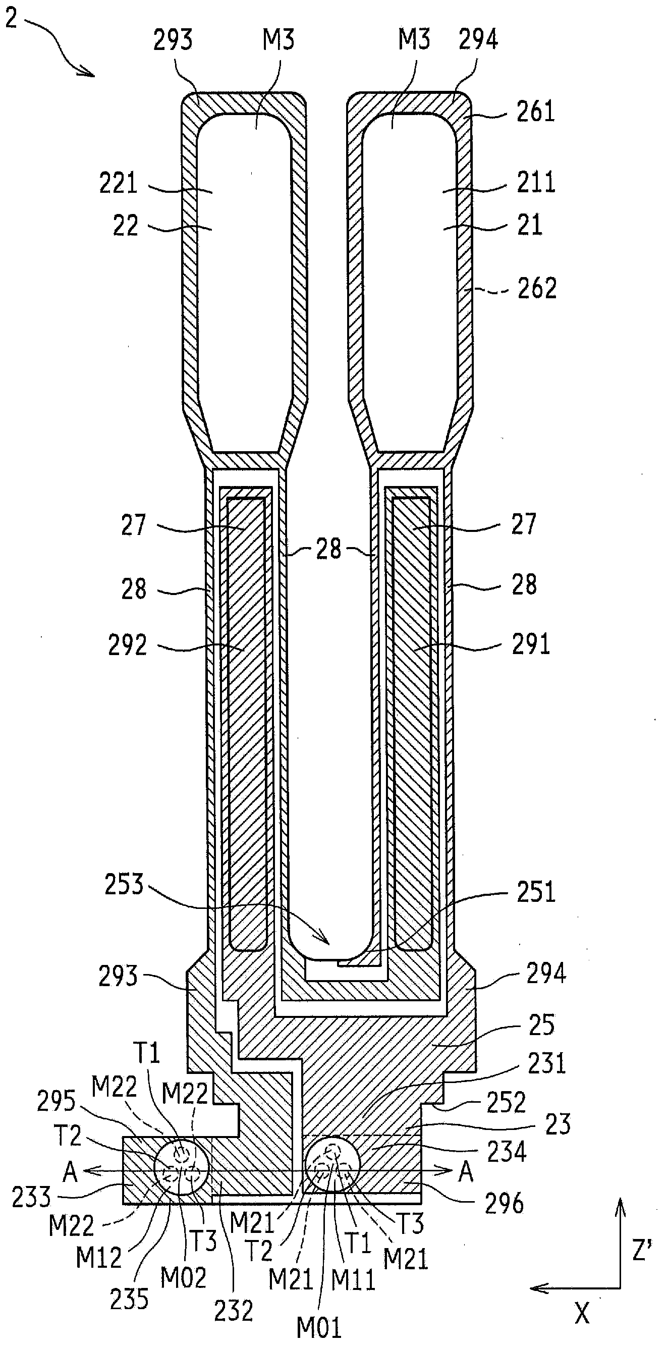 Piezoelectric vibrating reed, piezoelectric vibrator, method for manufacturing piezoelectric vibrating reed, and method for manufacturing piezoelectric vibrator