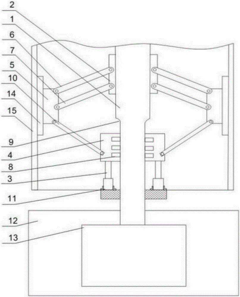 Clamping method for wire pipe welding edge