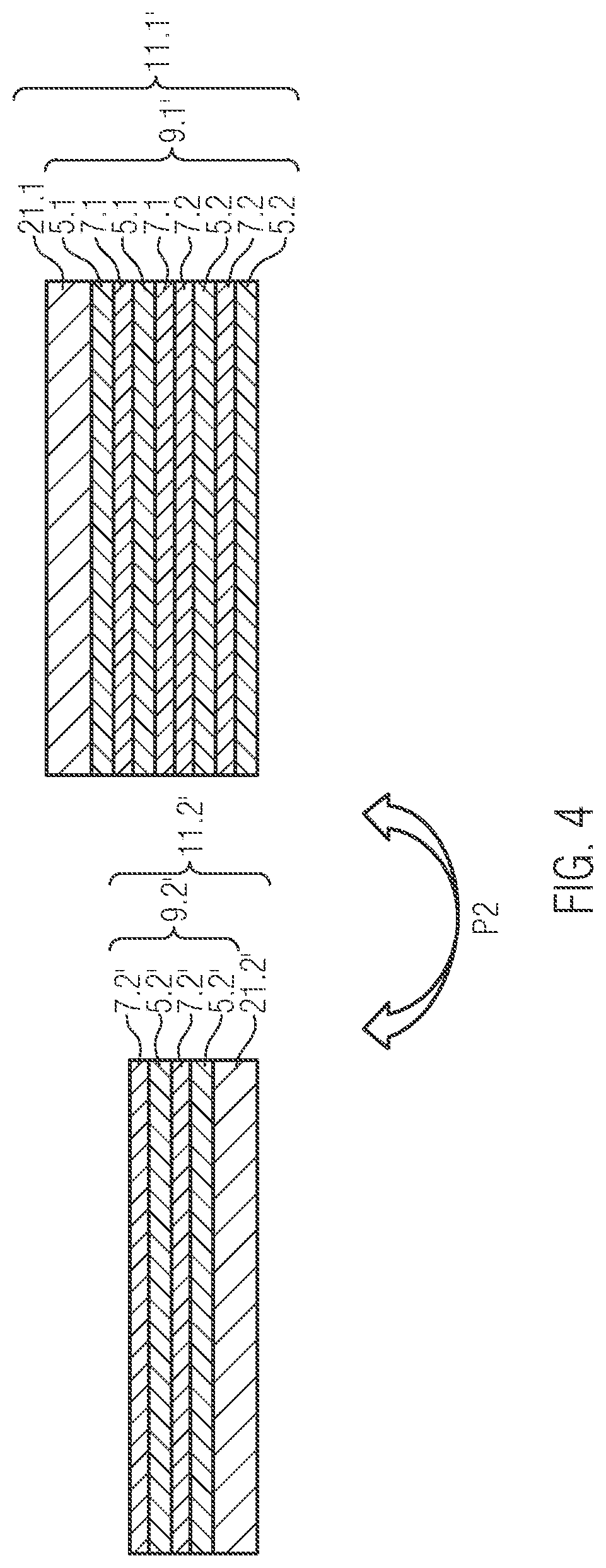 Substrate-transferred stacked optical coatings