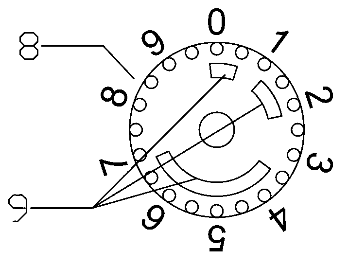 Method for directly reading mechanical metering device by utilizing optical path