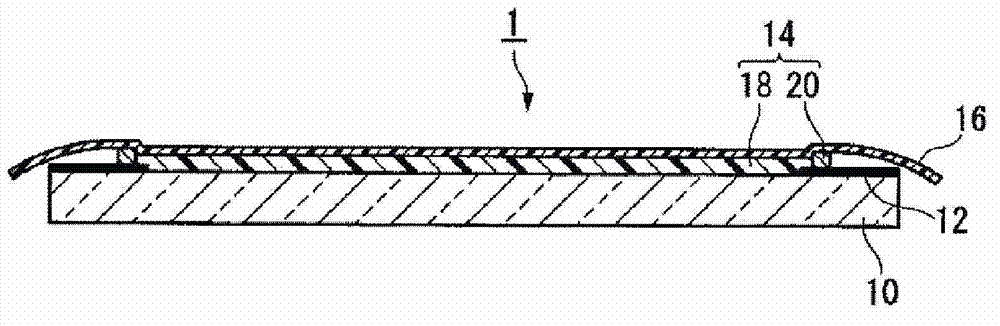 Adhesive-layer-quipped transparent surface material, display device, and methods for producing same