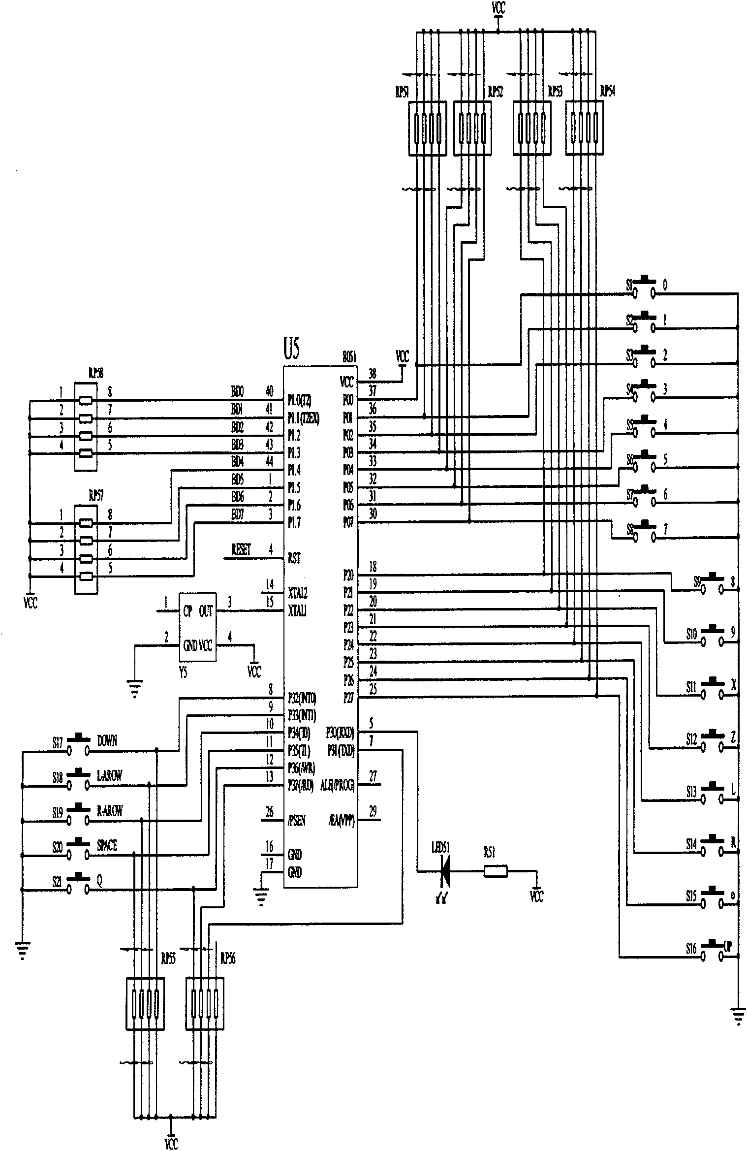 Man-machine interactive interface analogue device for hand held device