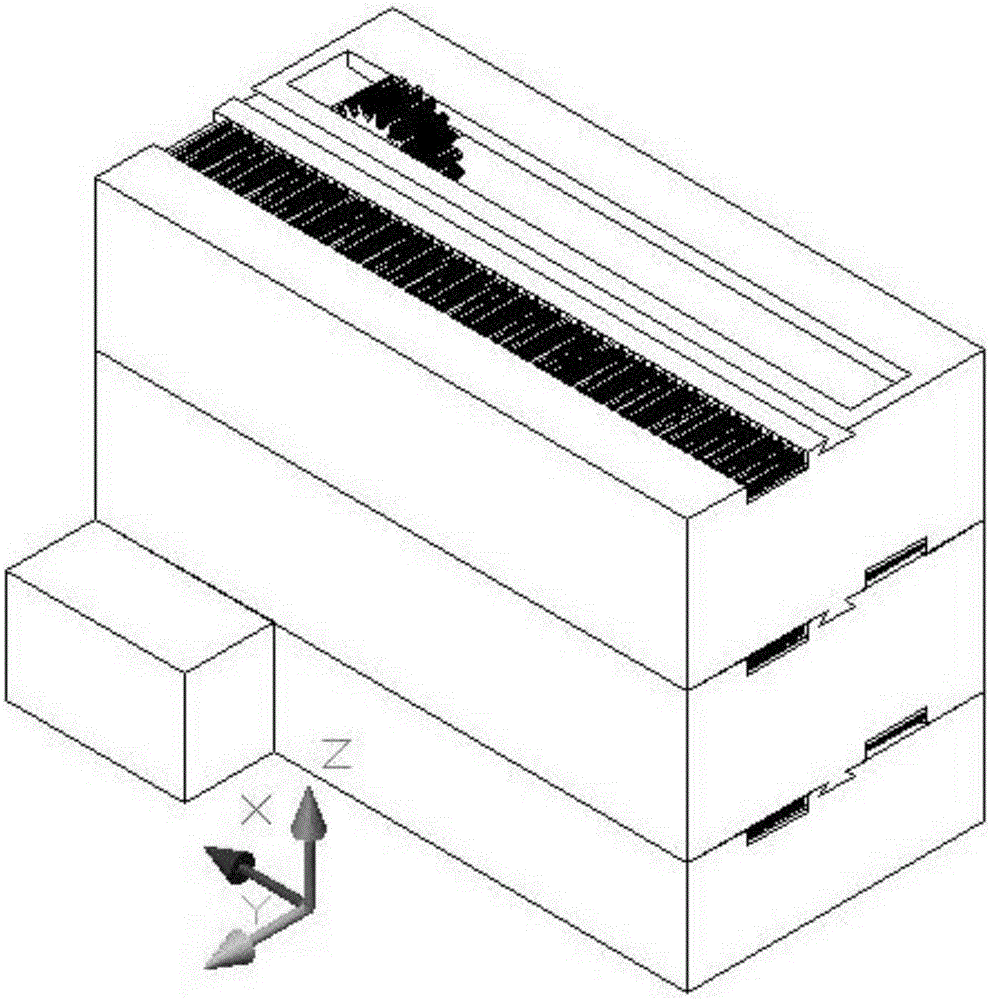 Linear linkage telescopic device