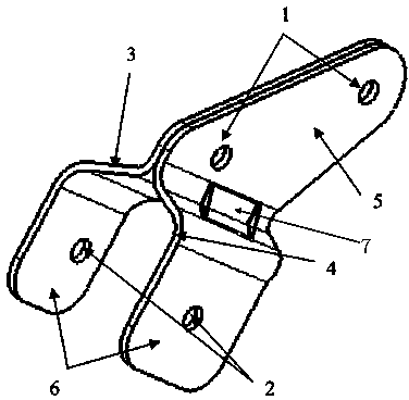 Pull rod type suspension support easy and convenient to mount