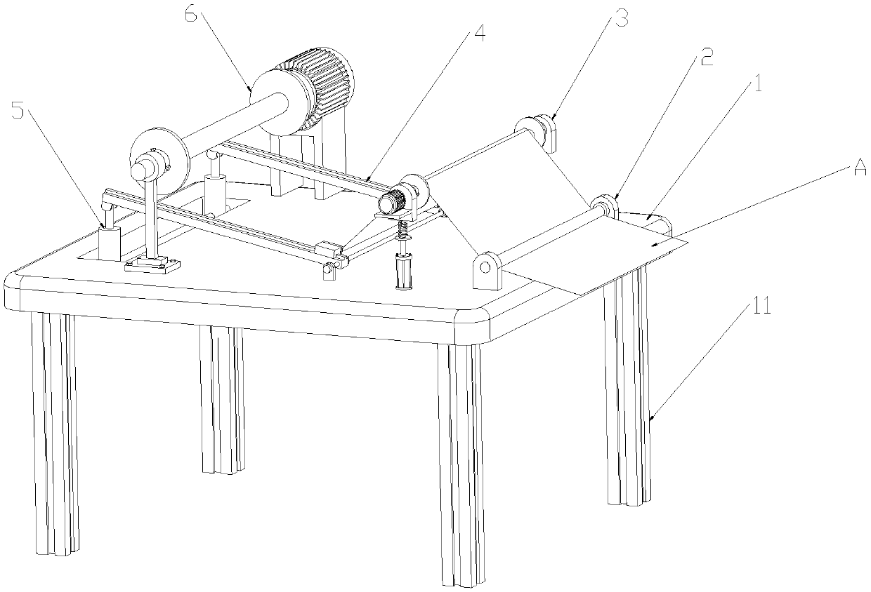 Automatic package forming device for spiral-wound membrane