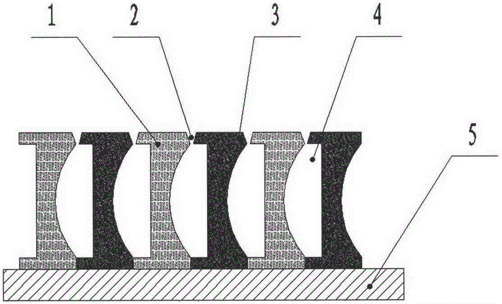 Vertical pouring structure for mass production of well lids