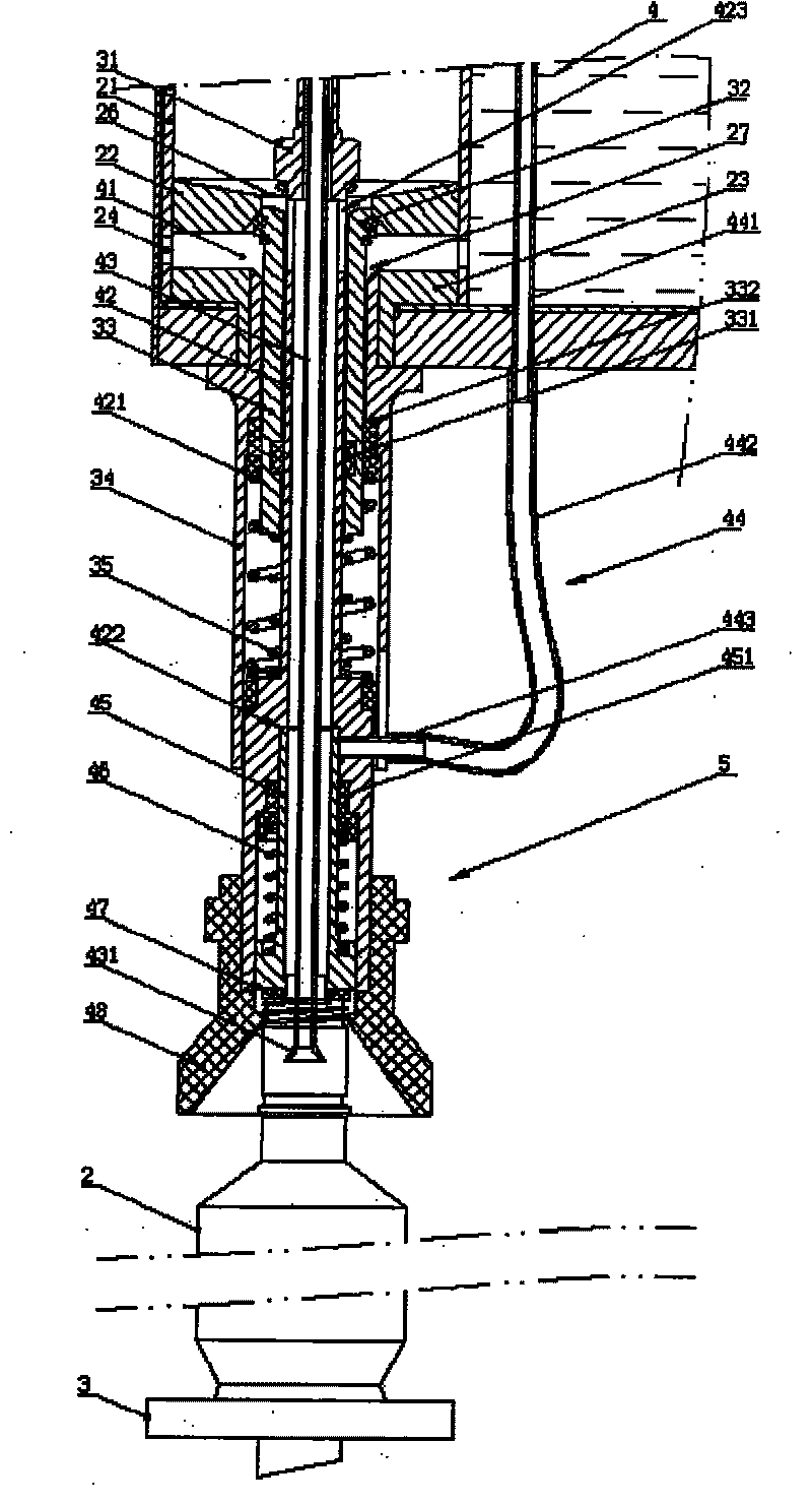 Quantitative filling machine