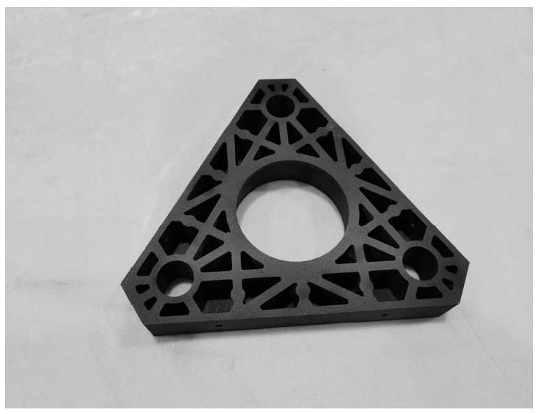 Preparation method of laser 3D-printed complex-configuration silicon carbide composite part