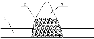 Method for passing through top-coal caving region of roadway