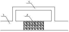 Method for passing through top-coal caving region of roadway