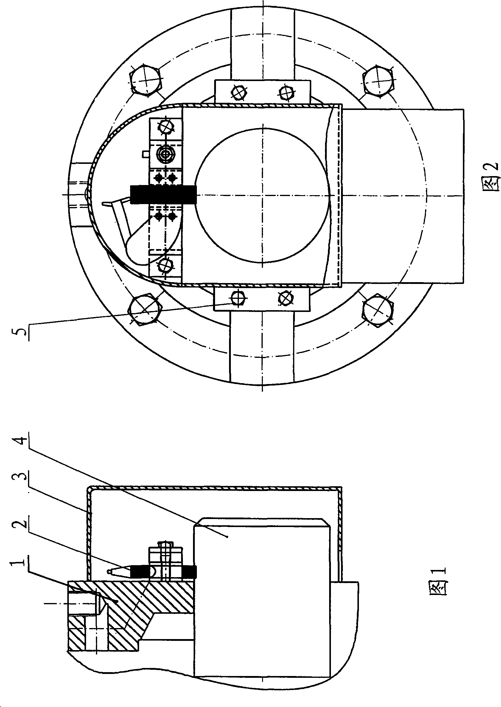 Frequency conversion electric motor grounding device