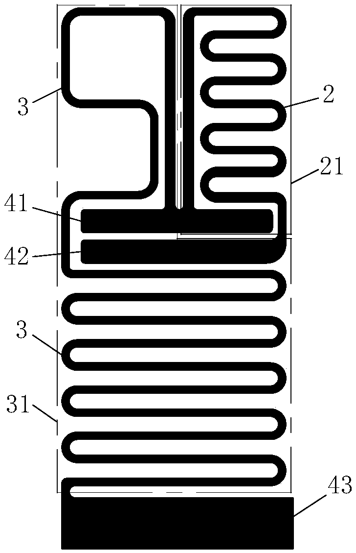 Parallel heating type sectional heating structure and low-temperature smoking set using same