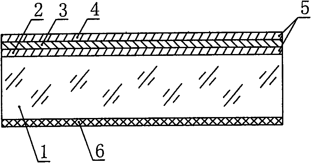 Conductive glass for thin film solar cell and preparation method thereof