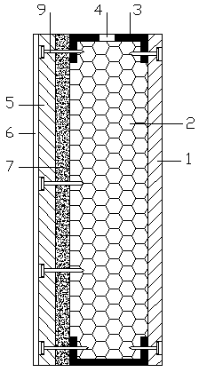 Light prefabricated outer wall plate and preparing method thereof